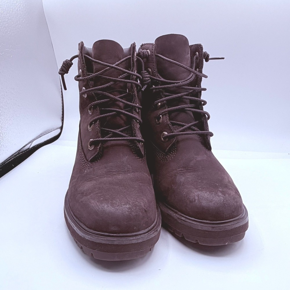 Timberland Kinsley 6-Inch Boot Women 7 Brown A2DX2 Waterproof Nubuck